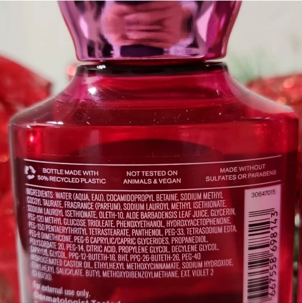Bath & Body Works Twisted Peppermint 4pc Set Gel Lotion Cream Mist